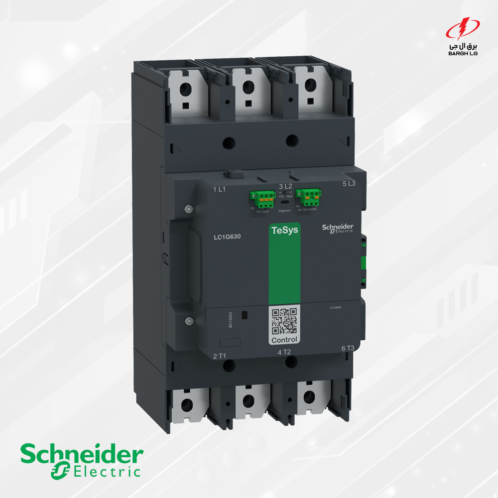 کنتاکتور 630 آمپر، 335 کیلووات اشنایدر LC1G630