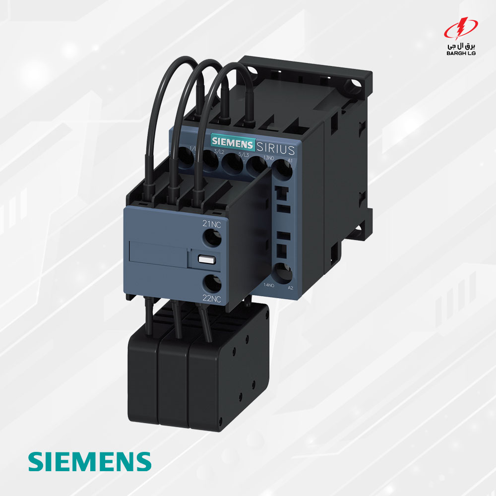 کنتاکتور خازنی 12.5 کیلووار زیمنس مدل SIEMENS 3RT2617