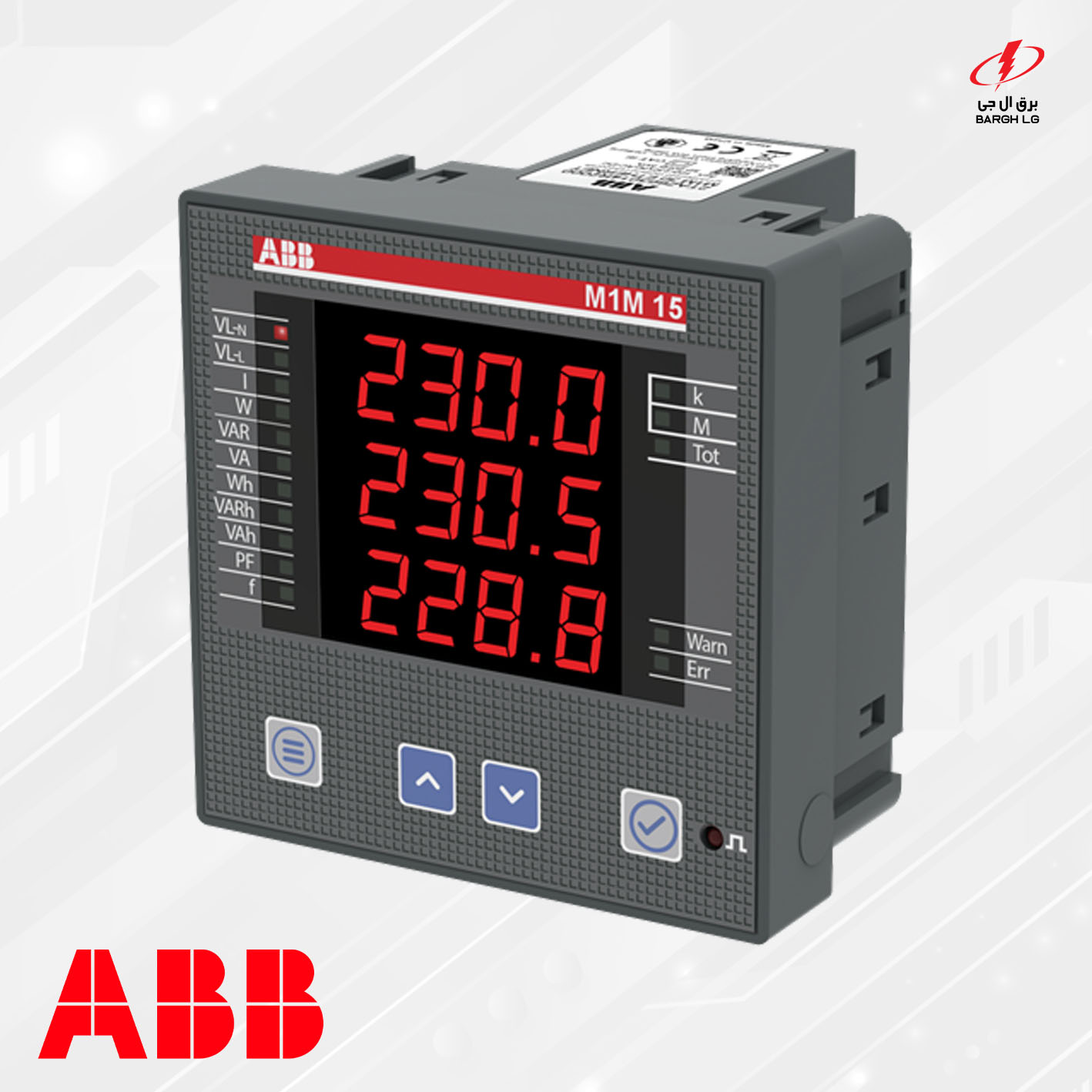 مولتی متر تابلویی ABB M1M 15