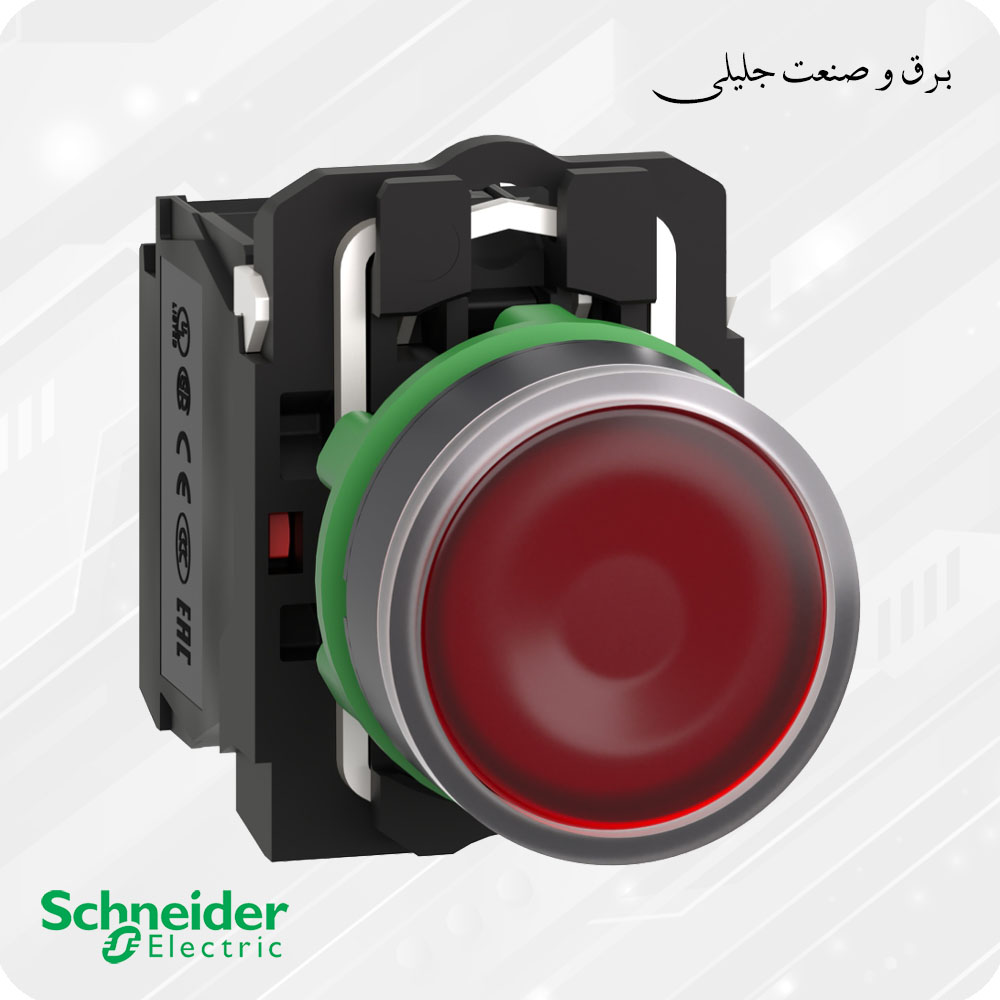 پوش باتن چراغدار اشنایدر SCHNEIDER